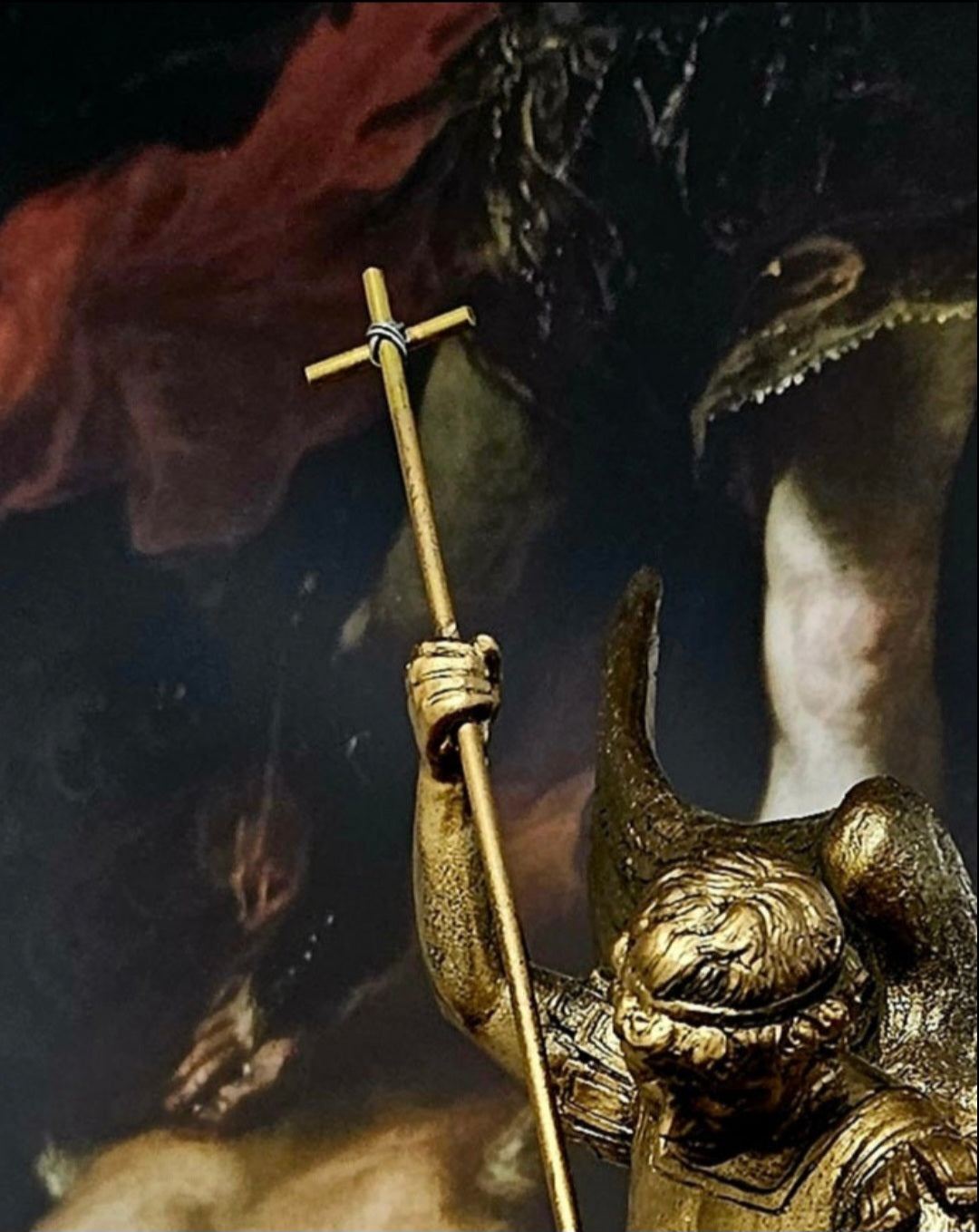 Saint Michael Statue